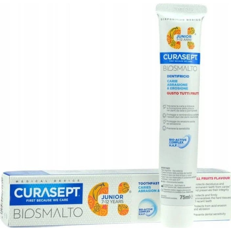 Curasept CURASEPT BIOSMALTO pasta JUNIORTutti