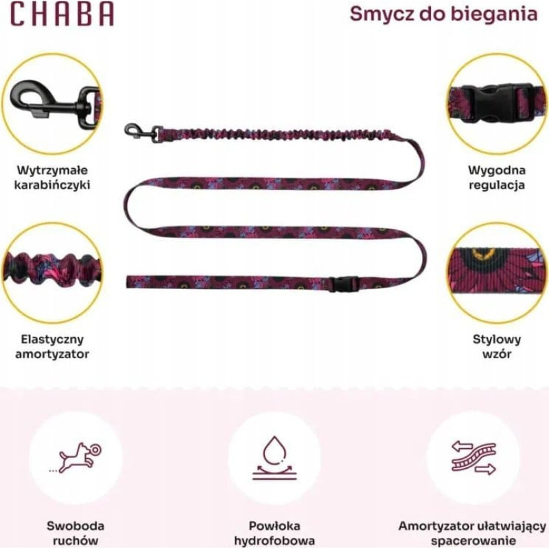 Chaba CHABA SMYCZ Z AMORTYZATOREM DO BIEGANIA   ``L`` 25mm STORY LAKOTA