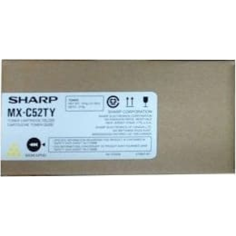 Sharp Toner Sharp Toner Sharp MXC52TB | 14 200 str. | yellow