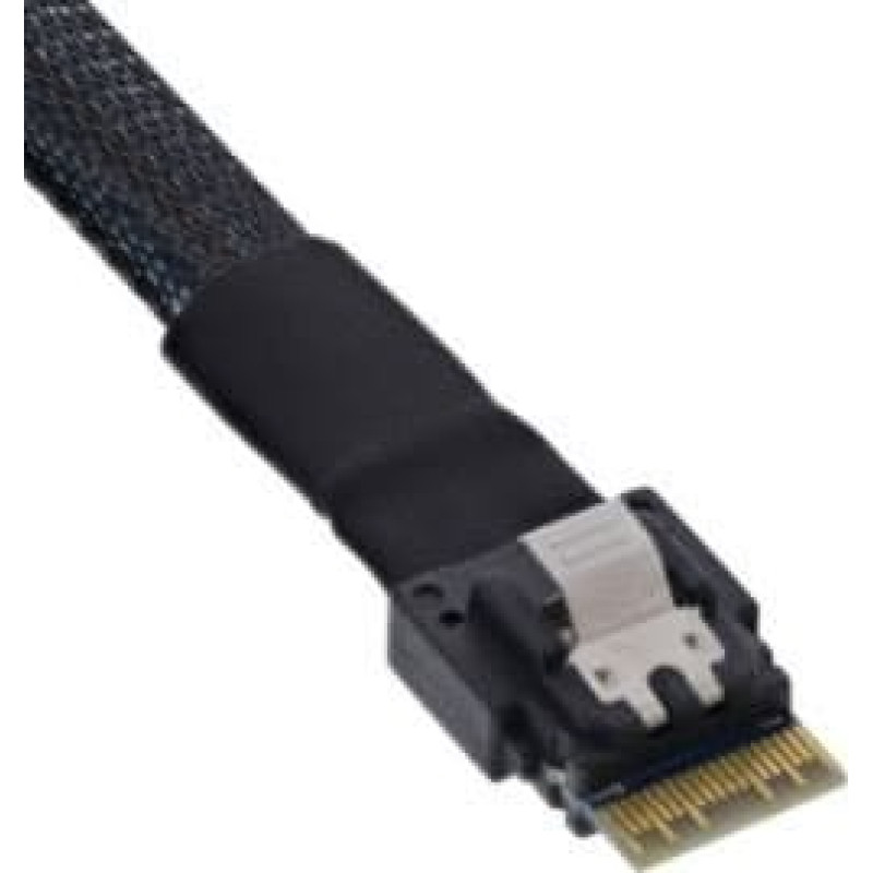 Supermicro Supermicro Kabel CBL-SAST-1234A-100 SlimSAS x4 (STR) auf 4x SATA 56cm