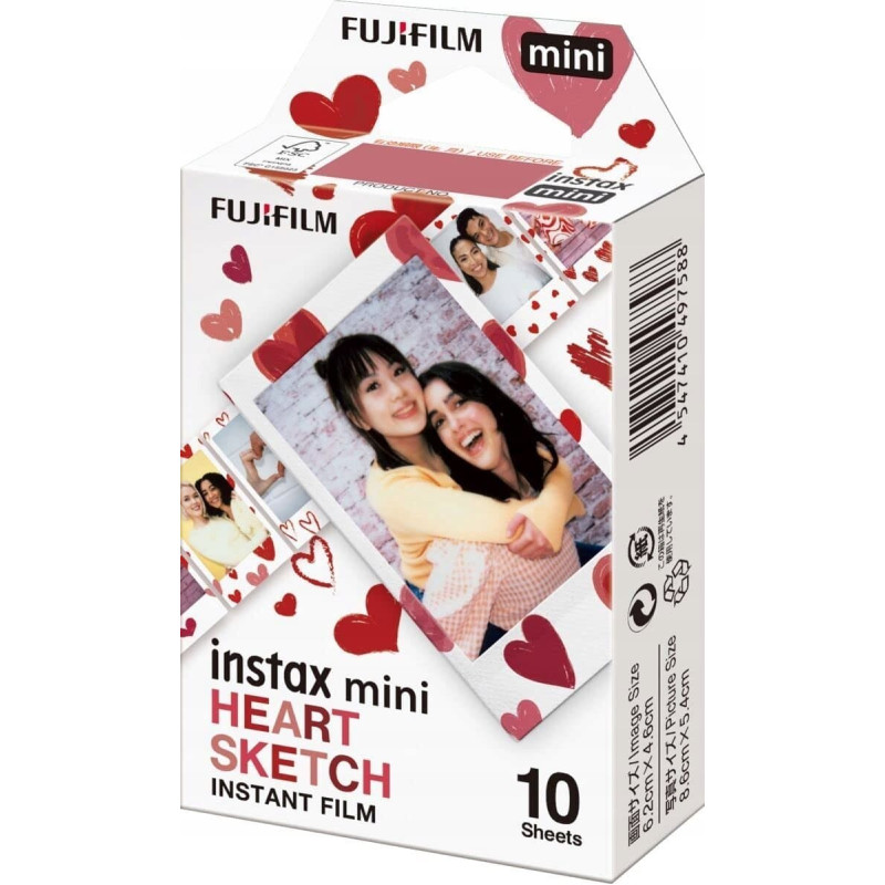 Fujifilm Fujifilm instax mini Film Heart Sketch