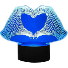 ATL ZD98C Lampka nocna dłonie 3d led