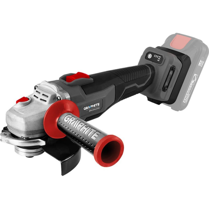 Graphite Szlifierka Graphite Szlifierka kątowa 125mm bezszczotkowa Energy+ 0-9200/min-1, bez akumulatora