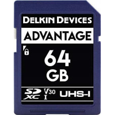 Delkin Karta Delkin Delkin SD Advantage 660X UHS-I U3 (V30) R100/W80 64GB