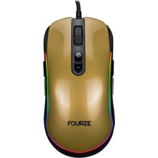Fourze Mysz Fourze Fourze GM700 Gaming Mouse Black/Gold