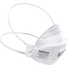 Wolfcraft Maska ochronna z zaworem Wolfcraft - FFP3 V [2 szt.]