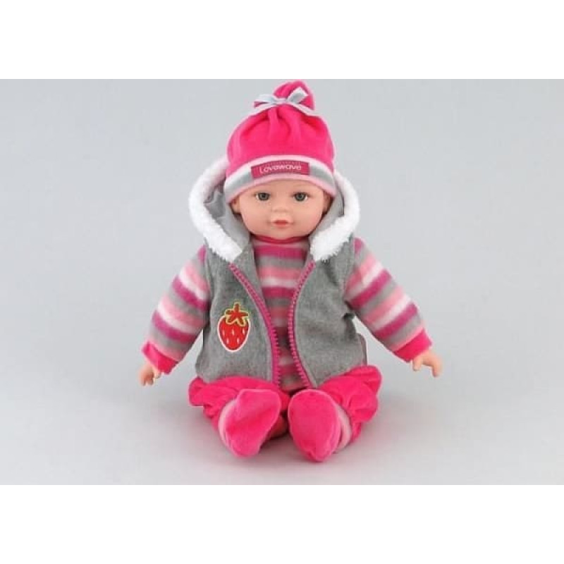 Adar Lalka - bobas z dźwiękiem, w worku, 35 cm (0/417670)