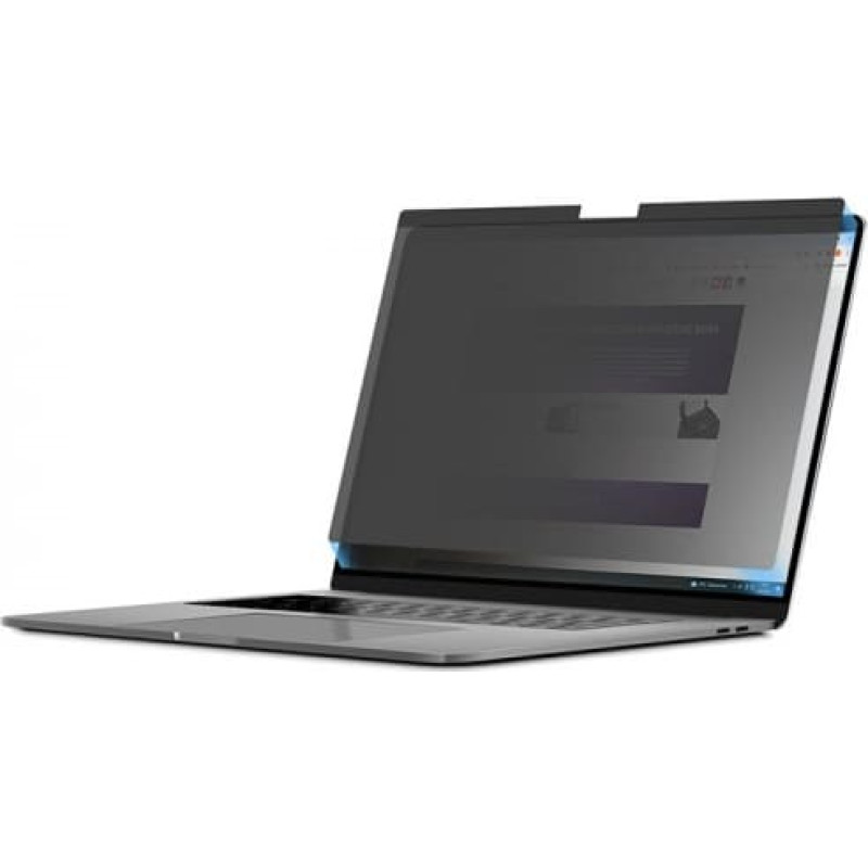 Qoltec Privacy filter for MacBook Air 13.6 inches | Magnetic | Eye protection