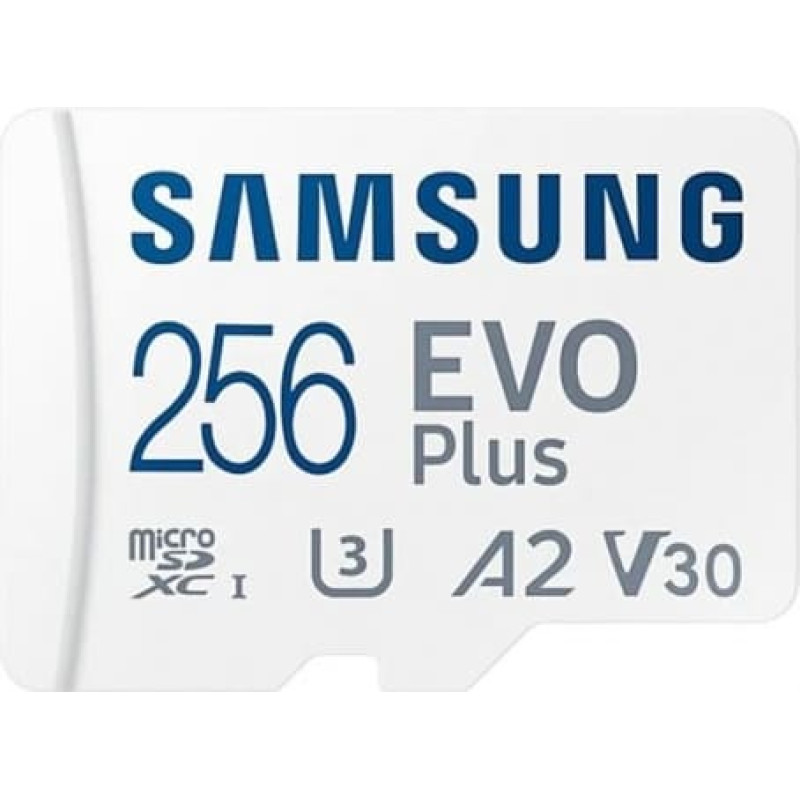 Samsung Memory card microSD MB-MC256SA EU EVO Plus 256GB + adapter