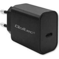 Qoltec Super Quick PD charger USB C, 20W, 5 12V