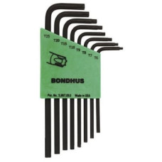 Bondhus Zestaw kluczy trzpieniowych torx typ L T6-T25 8szt. (31732)