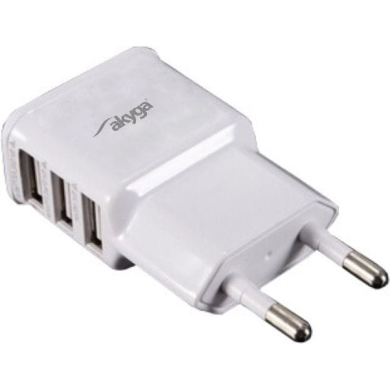 Akyga Ładowarka Akyga AK-CH-05 3x USB-A 3.1 A (ORG002612)