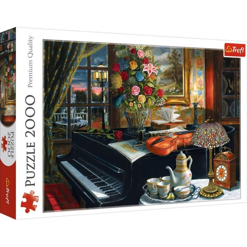 Trefl Puzzle 2000 elementów Dźwięki Muzyki