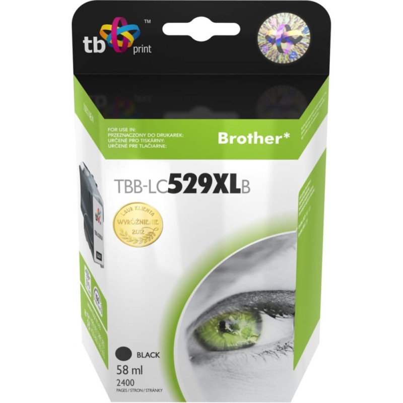 Tb Print Tusz do Brother LC529/539  TBB-LC529XLB BK