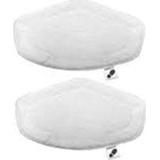 Polti Polti Cloths PAEU0332 for Vaporforce brush, 2 pc(s), White