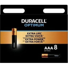 Duracell Bateria Alkaliczna Duracell OPTIMUM AAA 8szt.  [334|6]