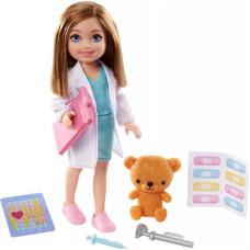 Barbie Lalka Barbie Barbie Chelsea Can Be - Doktor (GTN88)