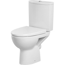 Cersanit Zestaw kompaktowy WC Cersanit Parva 59.5 cm cm biały (K27-003)