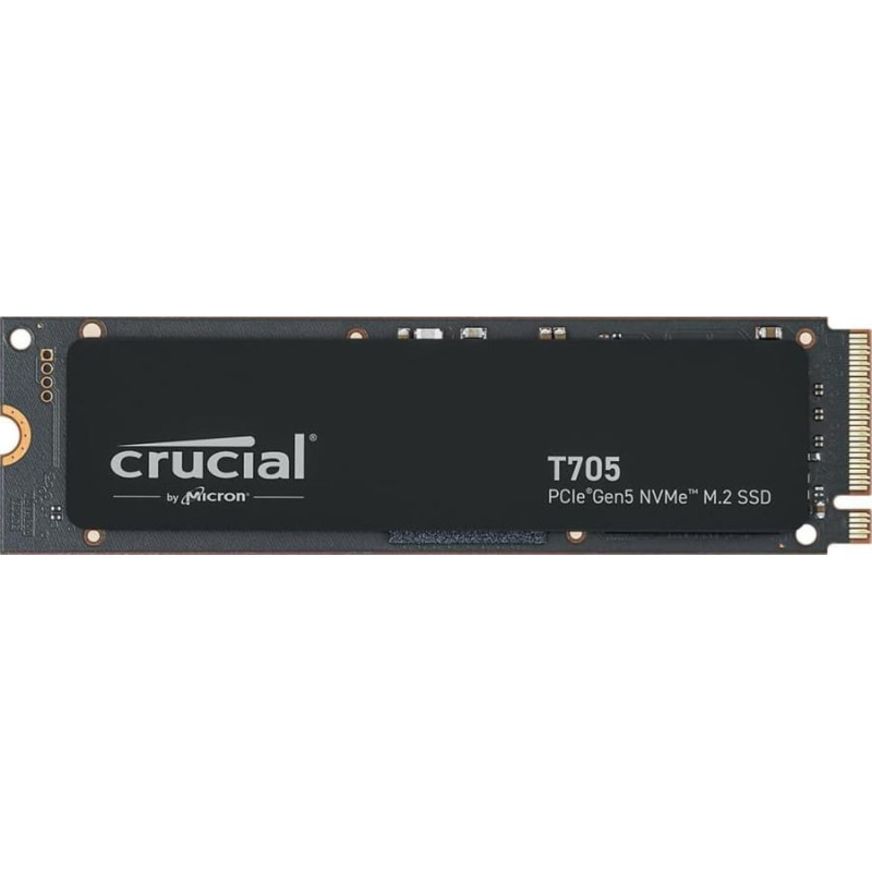 Crucial T705 2 TB (schwarz, PCIe 5.0 x4, NVMe 2.0, M.2 2280)