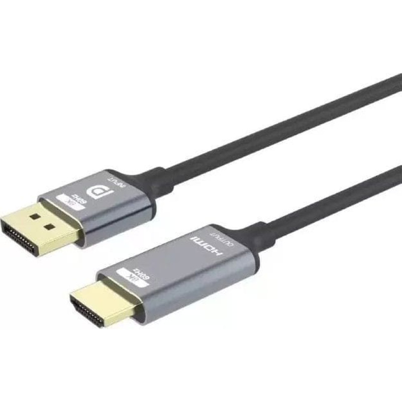 Premiumcord Kabel PremiumCord PremiumCord kabel DisplayPort 1.4 na HDMI2.1, pro rozlišení 8K@60Hz,4K@144Hz, 2m