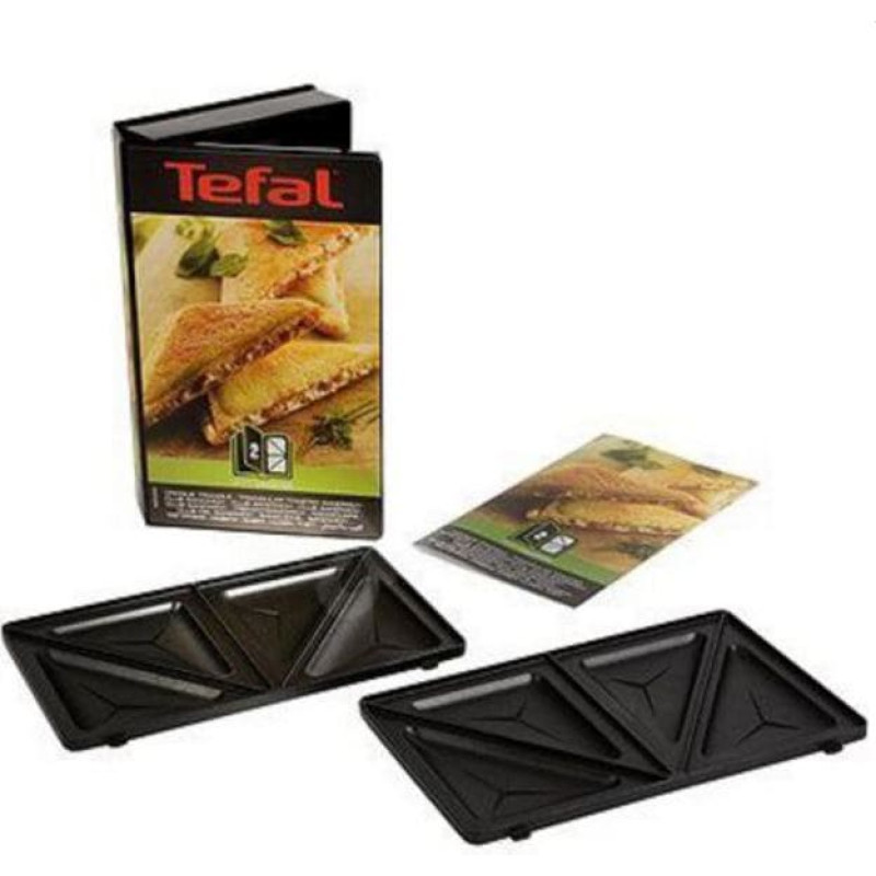 Tefal Płyty do opiekacza do trójkątnych kanapek tostowych + książka (XA800212)