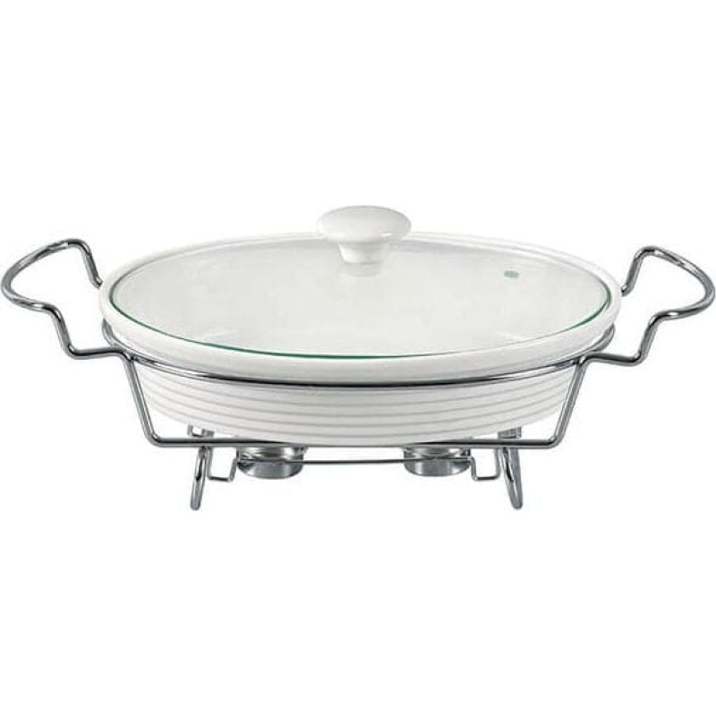 Maestro NACZYNIE ŻAROODPORNE 2.2L Z POKRYWKĄ I PODGRZEWACZEM MAESTRO MR-11460-74