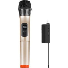 Puluz Mikrofon Puluz Bezprzewodowy mikrofon dynamiczny UHF PULUZ PU628J 3.5mm (złoty)