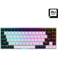 Sharkoon Klawiatura Sharkoon Sharkoon SGK50 S3 White, Gateron Yellow