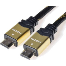 Premiumcord Kabel PremiumCord HDMI - HDMI 1.5m złoty (kphdmet015)