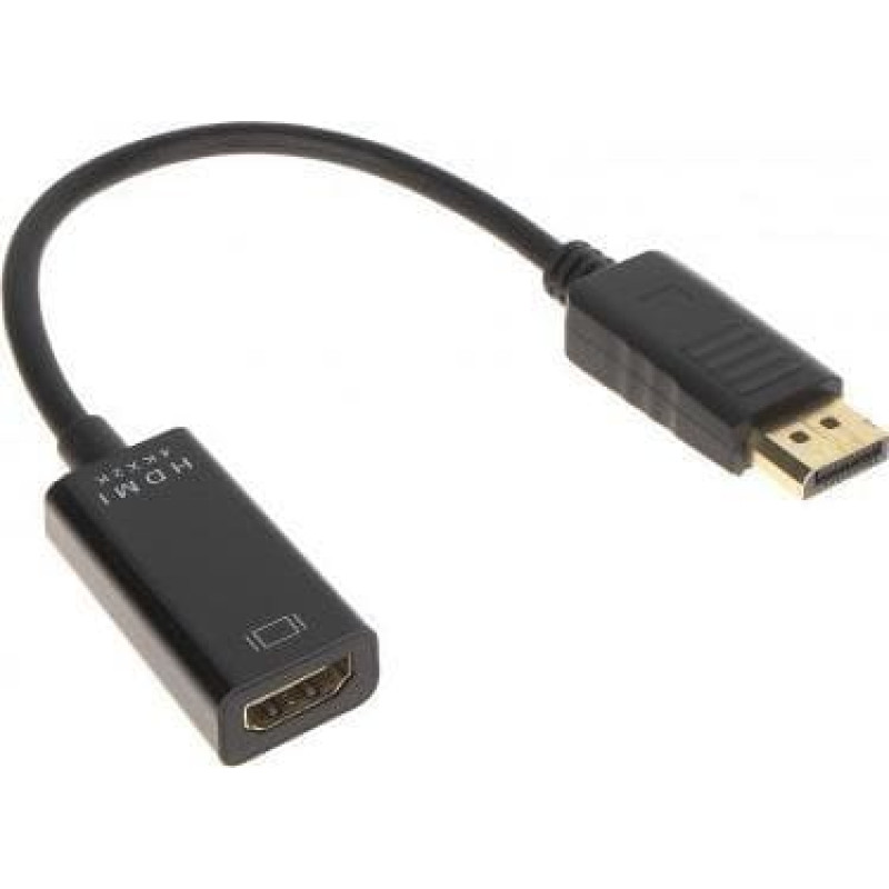 Noname Adapter AV DisplayPort - HDMI czarny (DP-W/HDMI-G)