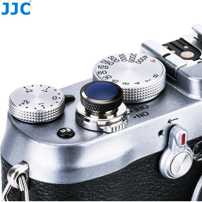 JJC Pilot/wężyk spustowy JJC Przycisk spustu migawki JJC SRB Deluxe Soft Czarno - Niebieski