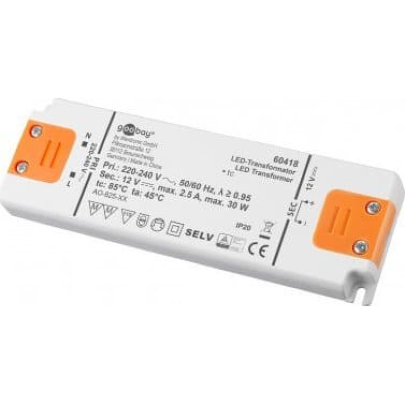 Goobay Zasilacz Goobay Zasilacz/Transformator do LED 12 V (DC)/30 W
