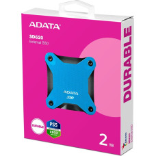 Adata SSD External Disk SD620 2TB U3.2A 520/460 MB/s Blue