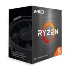 AMD CPU Desktop Ryzen 5 5600X Vermeer 3700 MHz Cores 6 32MB Socket SAM4 65 Watts BOX