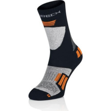 Brubeck Skarpety dziecięce Ski Force szaro-pomarańczowe r. 30-32 (BSK001/J)