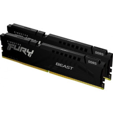 Kingston DIMM 32 GB DDR5-6400 (2x 16 GB) Dual-Kit (schwarz, KF564C32BBK2-32, FURY Beast, INTEL XMP)