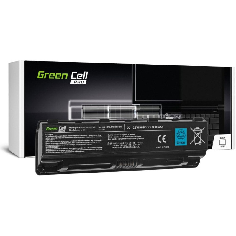 Green Cell Bateria Green Cell PA5109U-1BRS do Toshiba Satellite C50 C50D C55 C55D C70 C75 L70 S70 S75 (TS13PROV2)