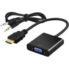 Savio Adapter CL23B HDMI-VGA