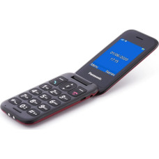 Panasonic Telefon komórkowy Panasonic KX-TU400 Brak danych Czerwony