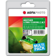 Agfaphoto Tusz AgfaPhoto Tusz AGFI980VE / LC980 , LC1100 (Black Cyan Magenta Yellow)