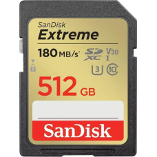 Sandisk Karta SanDisk SanDisk SDXC 512GB Extreme UHS-I U3 V30 180/130 MB/s