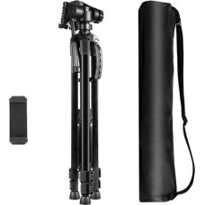 Puluz Statyw Puluz Statyw / Tripod z głowicą 3D 360° + uchwyt na telefon PU3096B