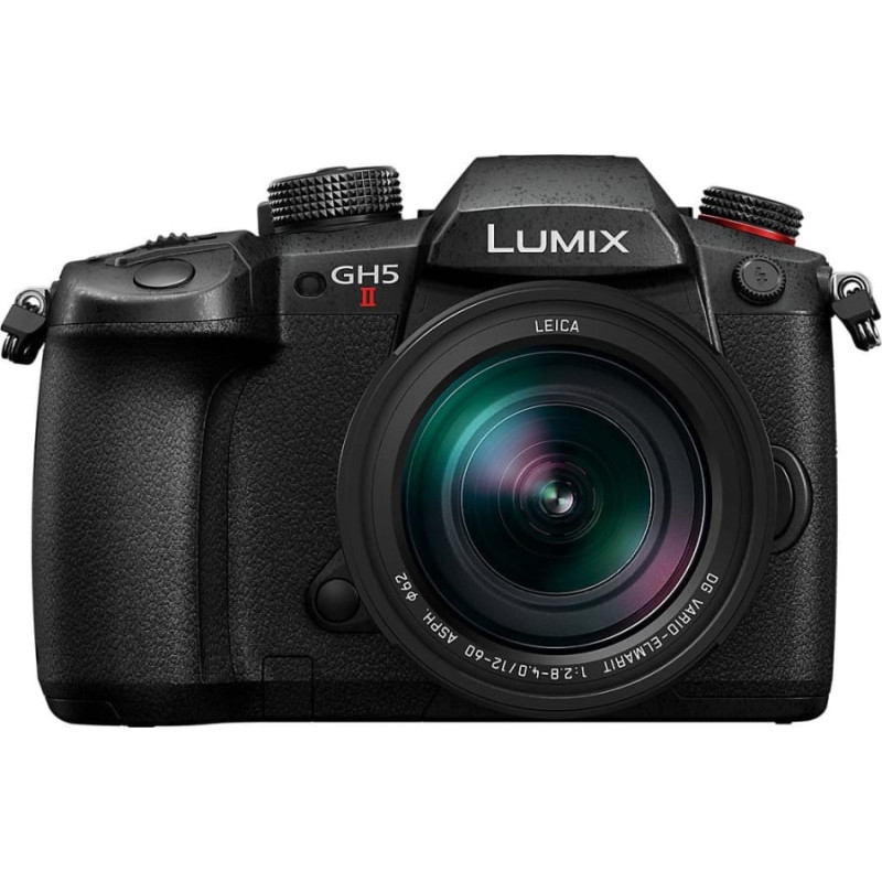 Panasonic Aparat Panasonic Aparat cyfrowy Panasonic Lumix DC-GH5M2E + ob. 12-60 f/2.8-4 (ES12060) czarny