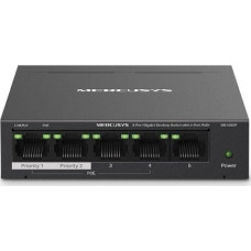 Mercusys Switch Mercusys MERCUSYS switch MS105GP (5xGbE,4xPoE+,65W,fanless)