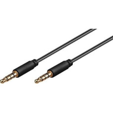 Microconnect Kabel MicroConnect Jack 3.5mm - Jack 3.5mm 3m czarny (IPOD013)