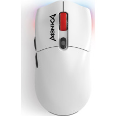 Marvo Mysz Marvo Mysz bezprzewodowa, Marvo MONKA G995W, biała, optyczna, 26000DPI