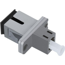 Qoltec Adapter światłowodowy hybrydowy Qoltec LC/UPC-SC/UPC simplex MultiMode (54146)