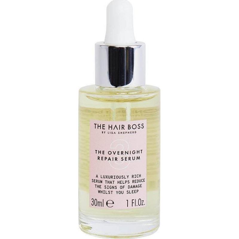 The Hair Boss THE HAIR BOSS_By Lisa Shepherd The Overnight Repair Serum odbudowująco-wzmacniające serum do włosów na noc 30ml