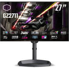 Cooler Master GZ2711 OLED (69 cm (27 Zoll), schwarz, QHD, AMD Free-Sync Premium, USB-C, 240Hz Panel)