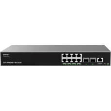 Grandstream Switch GrandStream Grandstream Networks GWN7811 łącza sieciowe Zarządzany L3 Gigabit Ethernet (10/100/1000) Szary
